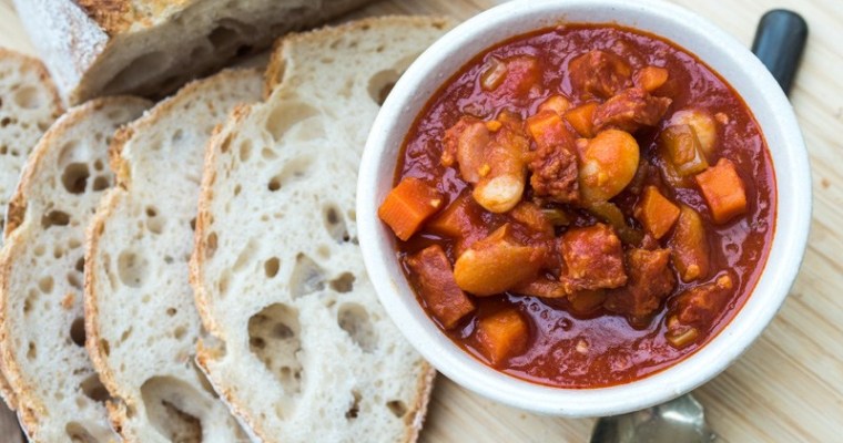 Chorizo and Butterbean Stew